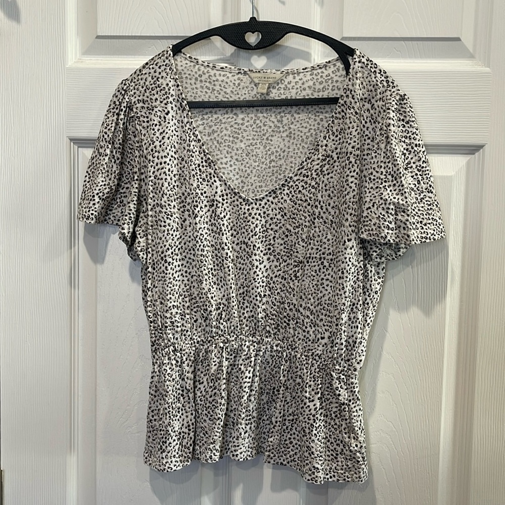 Lucky Brand Peplum Top